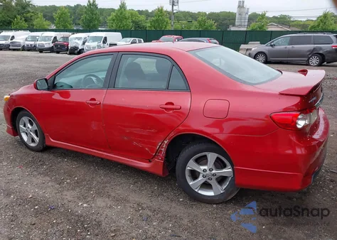 2011 Toyota Corolla S from USA, damaged, VIN 2T1BU4EE3BC635313
